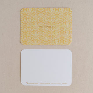 Appreciation Letterpress Patterned Notecard Set | Thresh