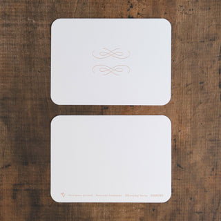 Western Pocket Stitch Letterpress Notecard Set | Sonnet Ink