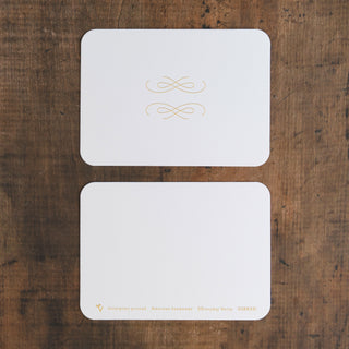 Western Pocket Stitch Letterpress Notecard Set | Thresh Ink
